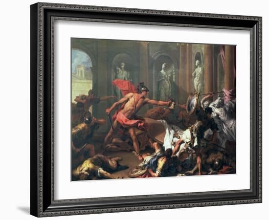 Perseus and Medusa-Sebastiano Ricci-Framed Giclee Print