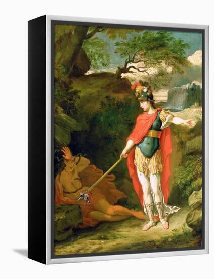 Perseus and Medusa-Benjamin West-Framed Premier Image Canvas