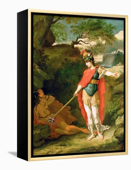 Perseus and Medusa-Benjamin West-Framed Premier Image Canvas