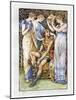 Perseus and the Nymphs-Walter Crane-Mounted Giclee Print