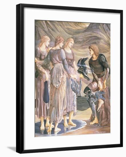 Perseus and the Sea Nymphs, C.1876-Edward Burne-Jones-Framed Giclee Print