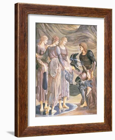 Perseus and the Sea Nymphs, C.1876-Edward Burne-Jones-Framed Giclee Print