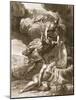 Perseus Cuts Off Medusa's Head, 1731 (Engraving)-Bernard Picart-Mounted Giclee Print