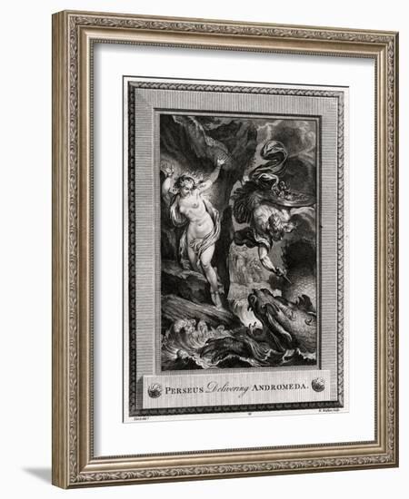 Perseus Delivering Andromeda, 1775-W Walker-Framed Giclee Print