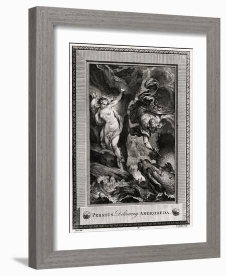 Perseus Delivering Andromeda, 1775-W Walker-Framed Giclee Print