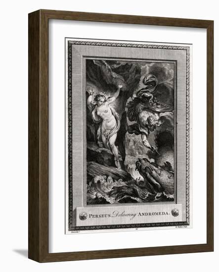 Perseus Delivering Andromeda, 1775-W Walker-Framed Giclee Print