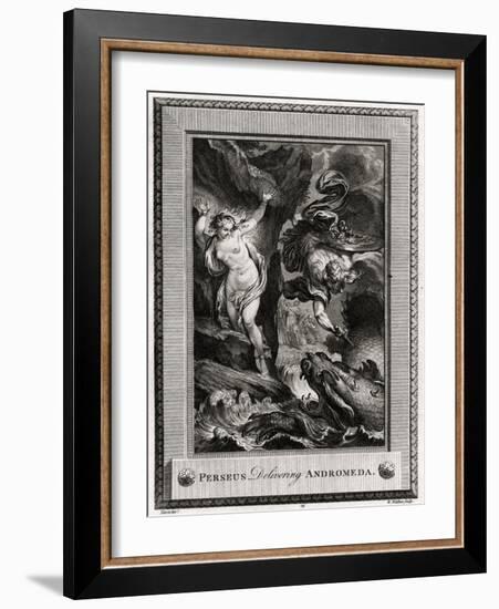 Perseus Delivering Andromeda, 1775-W Walker-Framed Giclee Print