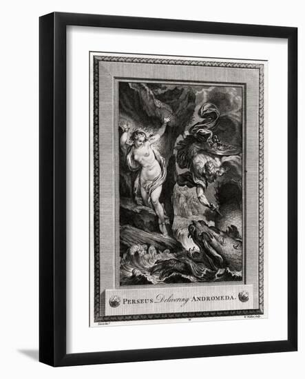 Perseus Delivering Andromeda, 1775-W Walker-Framed Giclee Print