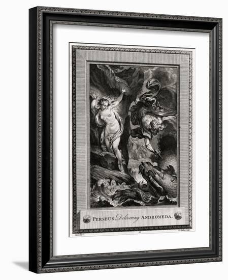 Perseus Delivering Andromeda, 1775-W Walker-Framed Giclee Print