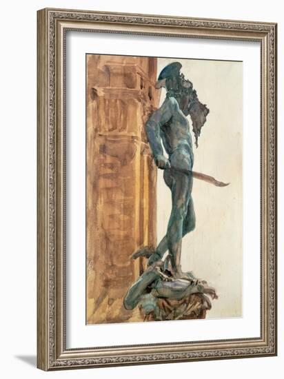 Perseus, Florence-John Singer Sargent-Framed Giclee Print