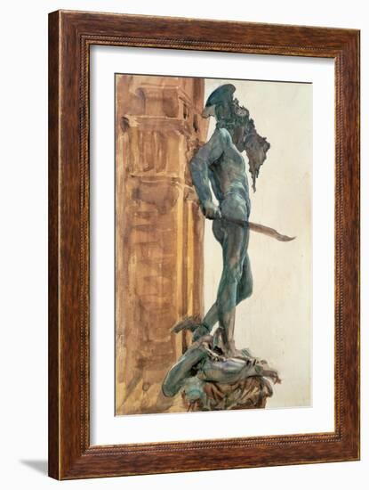 Perseus, Florence-John Singer Sargent-Framed Giclee Print