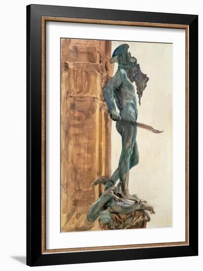 Perseus, Florence-John Singer Sargent-Framed Giclee Print