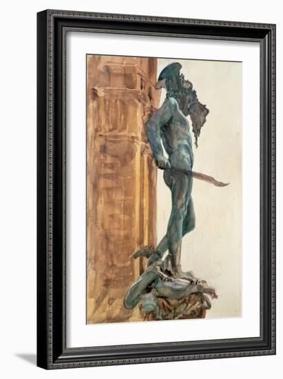 Perseus, Florence-John Singer Sargent-Framed Giclee Print