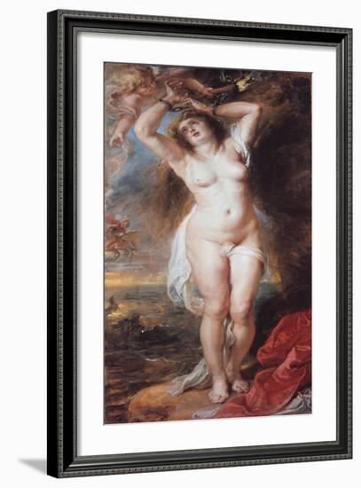 Perseus Freeing Andromeda, 1638-Peter Paul Rubens-Framed Giclee Print