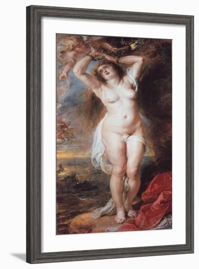 Perseus Freeing Andromeda, 1638-Peter Paul Rubens-Framed Giclee Print