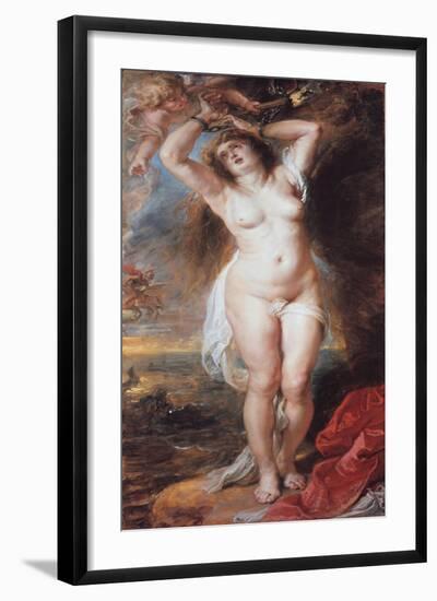 Perseus Freeing Andromeda, 1638-Peter Paul Rubens-Framed Giclee Print