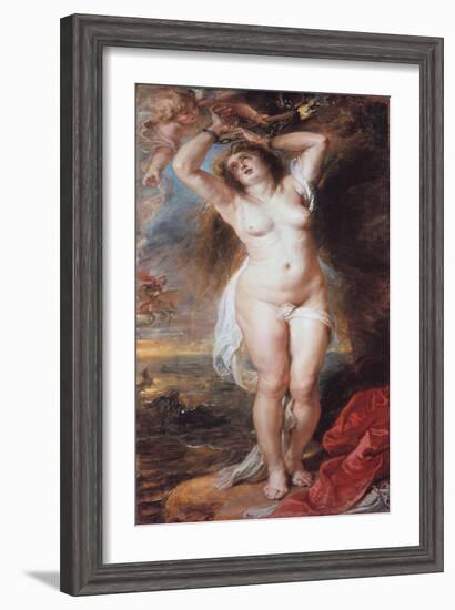 Perseus Freeing Andromeda, 1638-Peter Paul Rubens-Framed Giclee Print