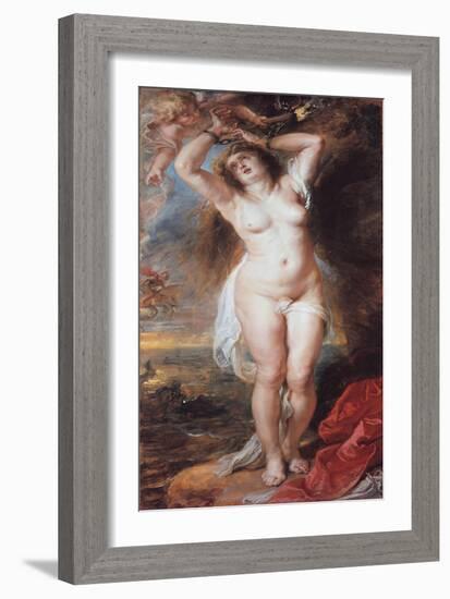 Perseus Freeing Andromeda, 1638-Peter Paul Rubens-Framed Giclee Print