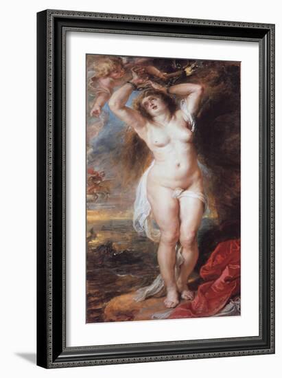 Perseus Freeing Andromeda, 1638-Peter Paul Rubens-Framed Giclee Print