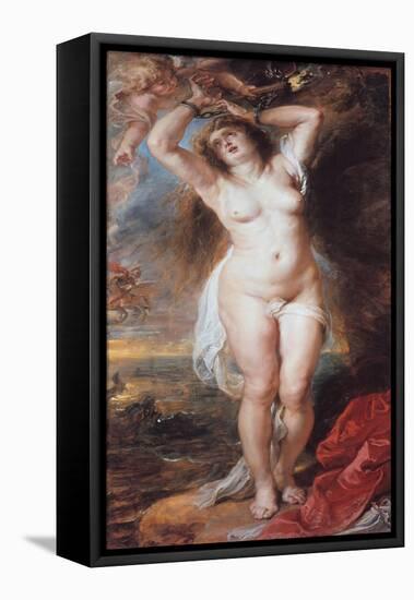 Perseus Freeing Andromeda, 1638-Peter Paul Rubens-Framed Premier Image Canvas