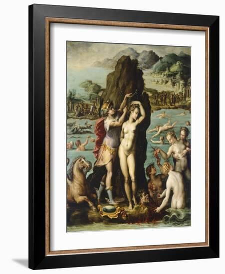 Perseus Freeing Andromeda-Giorgio Vasari-Framed Giclee Print