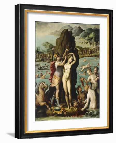 Perseus Freeing Andromeda-Giorgio Vasari-Framed Premium Giclee Print