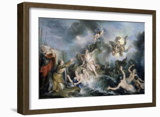 Perseus Rescues Andromeda-Charles Antoine Coypel-Framed Giclee Print