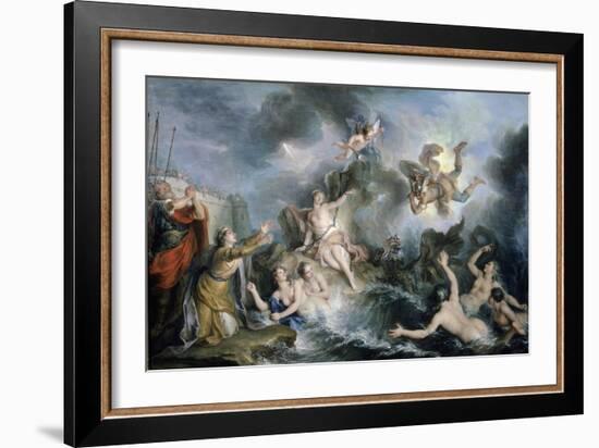 Perseus Rescues Andromeda-Charles Antoine Coypel-Framed Giclee Print