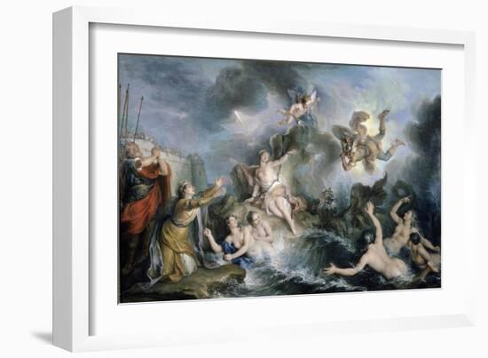 Perseus Rescues Andromeda-Charles Antoine Coypel-Framed Giclee Print