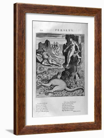 Perseus Rescuing Andromeda, 1615-Leonard Gaultier-Framed Giclee Print