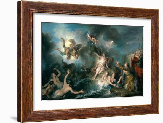 Perseus Rescuing Andromeda-Charles Antoine Coypel-Framed Giclee Print