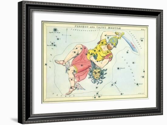 Perseus, Sword, Medusa-null-Framed Giclee Print