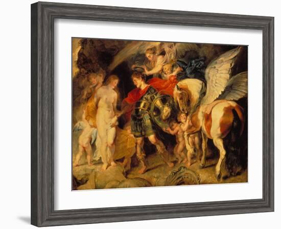 Perseus Und Andromeda, 1620/1621-Peter Paul Rubens-Framed Giclee Print