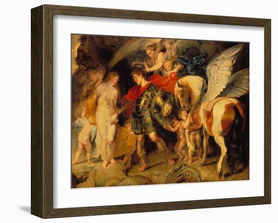 Perseus Und Andromeda, 1620/1621-Peter Paul Rubens-Framed Giclee Print