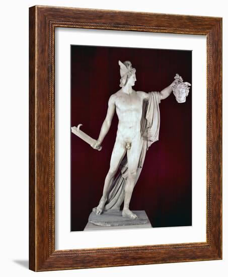 Perseus with the Head of Medusa, c.1806-08-Antonio Canova-Framed Giclee Print