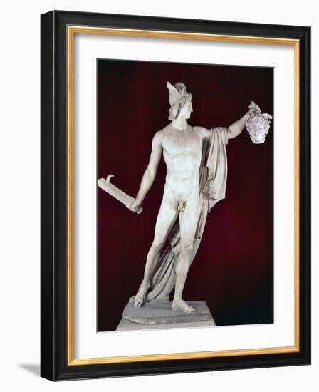 Perseus with the Head of Medusa, c.1806-08-Antonio Canova-Framed Giclee Print