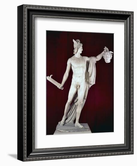 Perseus with the Head of Medusa, c.1806-08-Antonio Canova-Framed Giclee Print