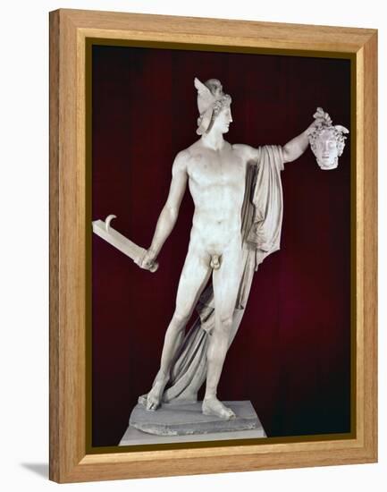 Perseus with the Head of Medusa, c.1806-08-Antonio Canova-Framed Premier Image Canvas