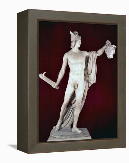 Perseus with the Head of Medusa, c.1806-08-Antonio Canova-Framed Premier Image Canvas