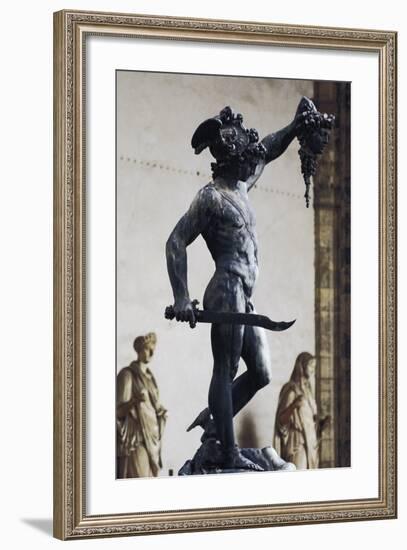 Perseus with the Head of Medusa-null-Framed Photographic Print