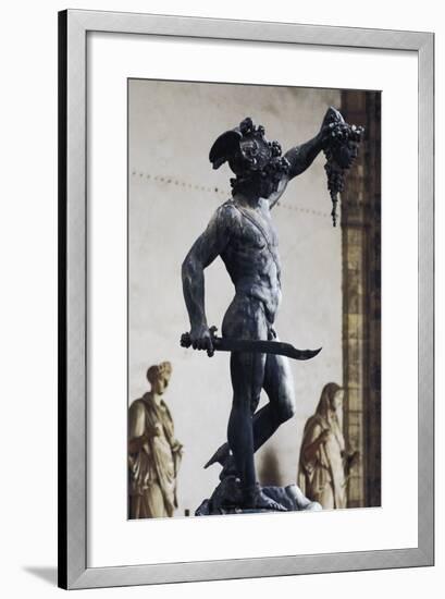 Perseus with the Head of Medusa-null-Framed Photographic Print