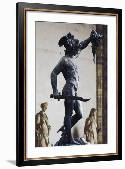 Perseus with the Head of Medusa-null-Framed Photographic Print