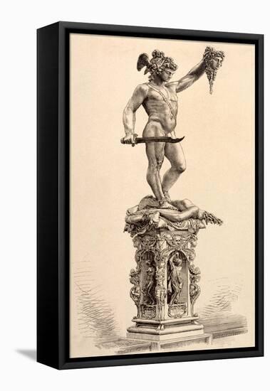 Perseus-Benvenuto Cellini-Framed Premier Image Canvas
