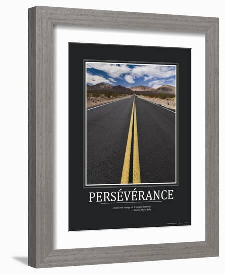 Persévérance (French Translation)-null-Framed Photo