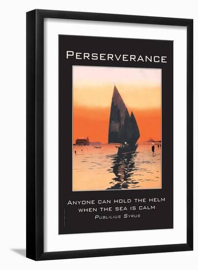 Perseverance--Framed Art Print