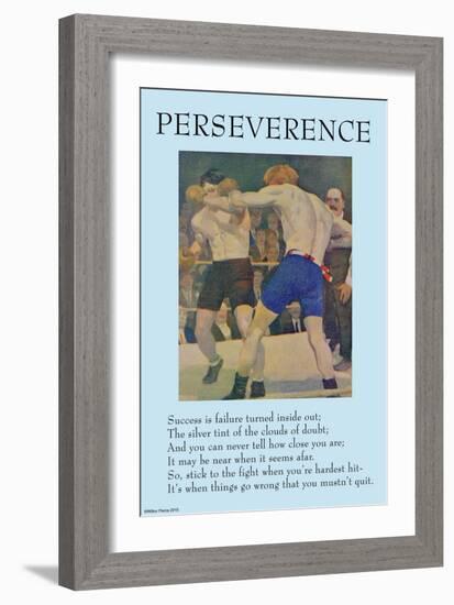 Perseverence-null-Framed Art Print