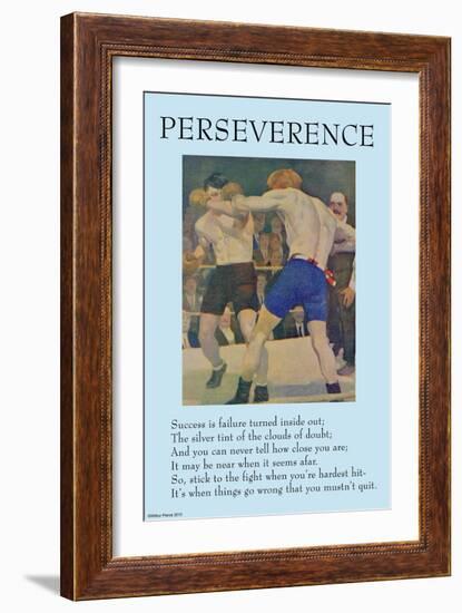 Perseverence-null-Framed Art Print