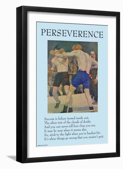 Perseverence-null-Framed Art Print