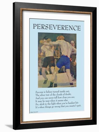 Perseverence-null-Framed Art Print