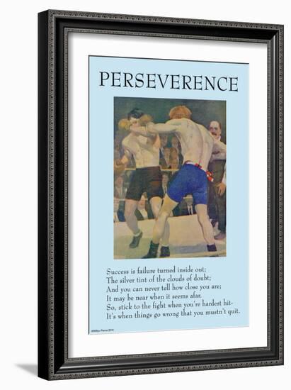 Perseverence-null-Framed Art Print